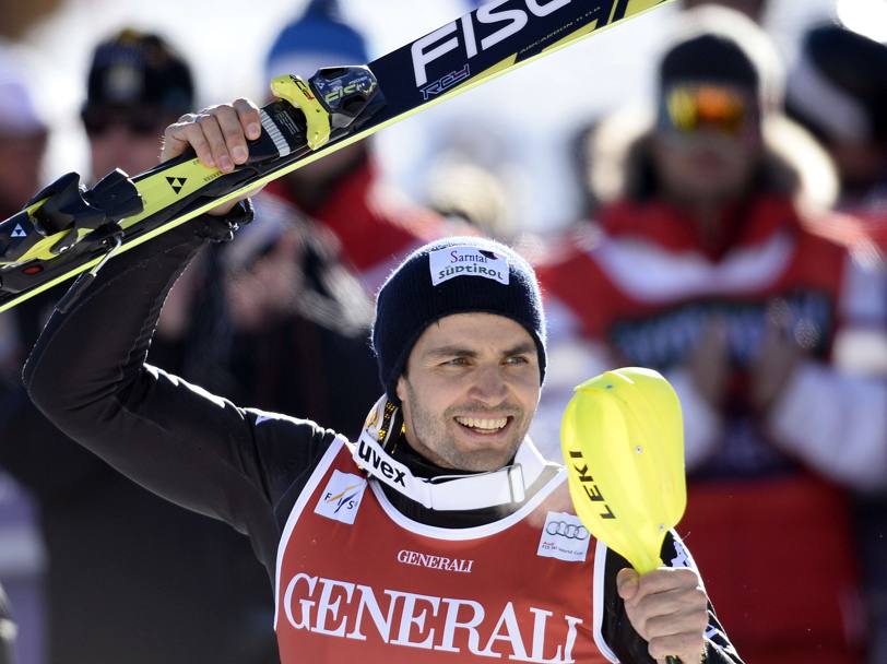 Patrick Thaler, 36 anni, Slalom. Il “nonno” delle porte strette, ha iniziato bene con il quinto posto a Levi (Afp)
